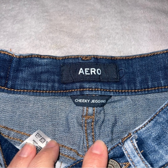 Aero Distressed Cheeky Jegging Women’s 000 - Picture 5 of 7